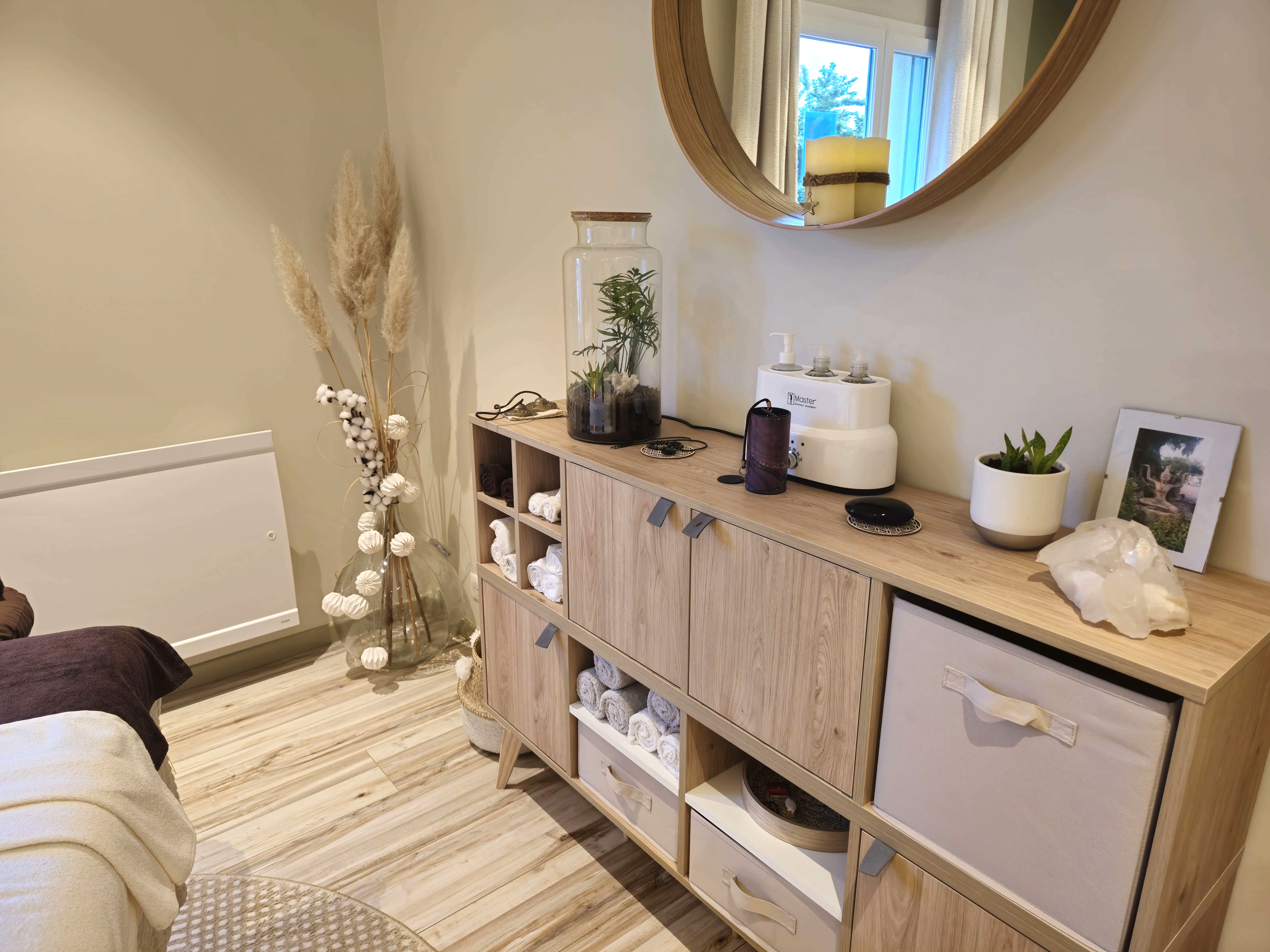 Photo du salon de massage