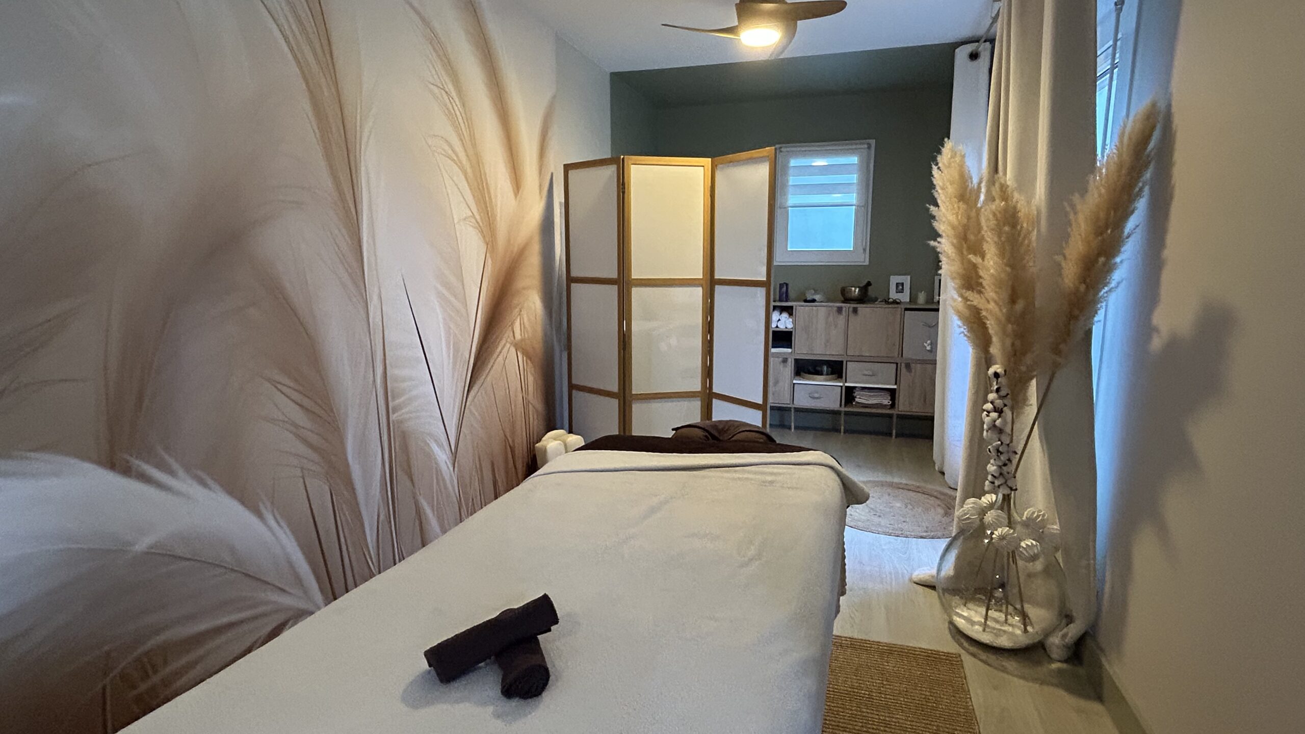 Photo du salon de massage